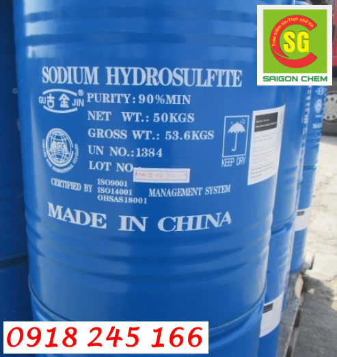 Ho&aacute; chất tẩy đường Sodium Hydrosulfite (Trung Quốc)